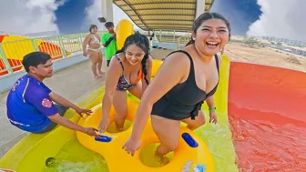 The Girls FELL OUT the Giant FUNNEL! ♥️♥️ #1