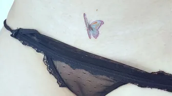 Easy Guide to Applying Temporary Blue Butterfly Tattoos #1