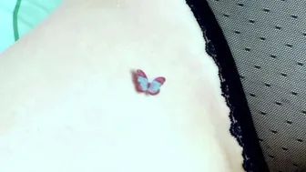 Easy-to-Apply Butterfly Temporary Tattoos #1