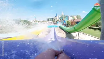 Purple Hydrohute at Action Aquapark Sunny Beach Bulgaria #3