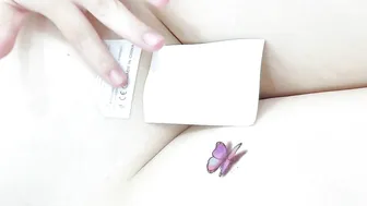 Creating Artistic Temporary Tattoos: 2 Flower Designs #3