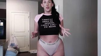 CALVIN KLEIN THONG TRY-ON HAUL! #4