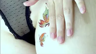 How to Apply Butterfly Temporary Tattoos at Home