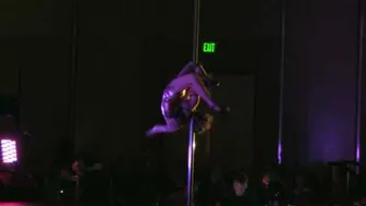 Nikki Smith in the US Pole Fetish Competition in Utah #1