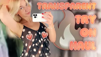 DO NOT WATCH my new TRANSPARENT tops ???? Emily Lu ???? Fitting room