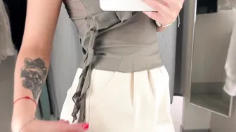 DO NOT WATCH my new TRANSPARENT tops ♥️♥️ Emily Lu ♥️♥️ Fitting room #3