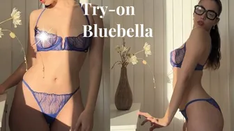 Lace Bluebella lingerie Try-on | Transparent lace lingerie | Revealing review #1