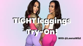 TIGHT SHEER Leggings Try-On Haul