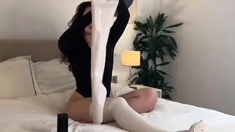 ASMR Latex stockings try-on | Anoeses | 4k #4