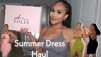 OH POLLY DRESS TRY ON HAUL | HOT GIRL SUMMER 2021| NEW IN SUMMER DRESSES