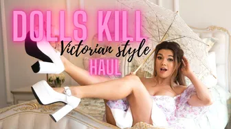 Dare's Dolls Kill massive haul! Bridgerton vibes! #1