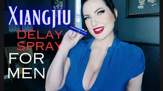 The ULTIMATE Bedroom Essential | Reviewing Xiangjiu Delay Spray for Men | RAVEN ROSE #1