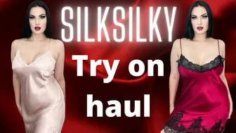 SILKSILKY | 100% REAL SILK LINGERIE HAUL FT *DOSSIER*