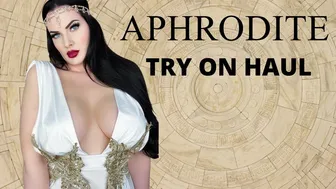 GREEK GODDESS OF LOVE | APHRODITE COSPLAY HAUL