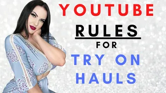 YOUTUBE RULES | TRY ON HAULS (what is allowed and what isn't)