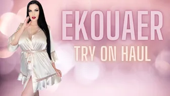 EKOUAER TRY ON HAUL | COMFY, SILKY AND SOFT ROBES