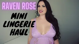 RAVEN ROSE | MINI NIGHTIE TRY ON HAUL