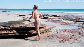 BIKINI WORKOUT | Cable Beach - Broome - Part 2 ♥️♥️️ - AUSTRALIA ♥️♥️♥️♥️ #2