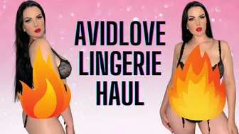 TOO HOT | Avidlove lingerie try on haul #1