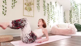 Yoga Challenge! | Relaxing White Floral #3