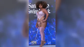 [4k60] Tiarah Tucker in Slow Motion | San Diego Swim Week 2024 | Brazil Styles #4