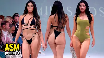 [4k60] Milus Rose Swimwear in SLOW MOTION | Part 2 | Miami Art Basel Week 2023