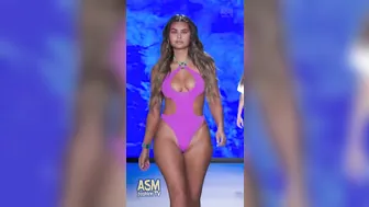 [4k60] OneOne Fashion in SLOW MOTION | Part 2 | Sofia Jamora | Gloria Tang | Miami Swim Week #2