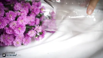 How to make a vase with plastic pearls | beautiful flower arrangements #2