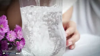 How to make a vase with plastic pearls | beautiful flower arrangements #4