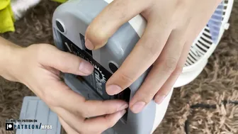 How to clean an electric fan #3