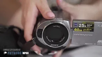 What does the old sony camcorder have? Mp88 lifestyle #2