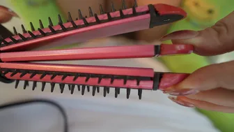 4K - Multi-function spiked hair straightener | It can do many more things ????