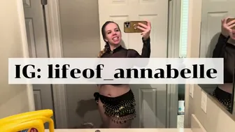 Hand Washing Shirt in See Through Top - No Bra