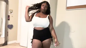 Booty short try on haul for short thick gals *SEXY* | Itssssco #subscribe #trending #viral #4