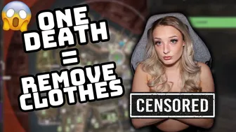 1 DEATH = REMOVE CLOTHES (Call of Duty Challenge) *NO BLUR*