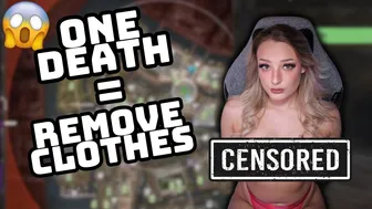 1 DEATH = REMOVE CLOTHES (Call of Duty Challenge)