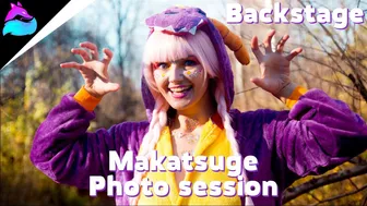 Backstage video, photosession model - Makatsuge