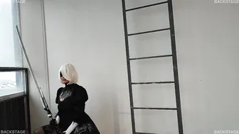 COSPLAY EROTIC ART Video backstage with the TOP model Makatsuge | Behind the Scenes photoshoot ♥️♥️ #2