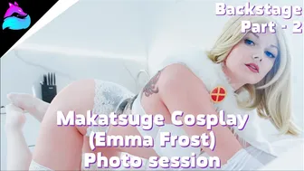 Uncensored Cosplay NUDE ART Video backstage with the TOP model Makatsuge | Part 2