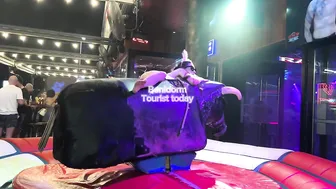 Last night crazy ♥️♥️ bull riding! Mechanical bull Benidorm Spain ♥️♥️♥️♥️ #4