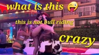 RED LION ???? BAR IN BENIDORM SPAIN ???????? | BULL RIDING HIGHLIGHTS TONIGHT IN THE RED LION ????