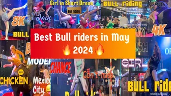 Best bull riders in May 2024! Mechanical bull riders ????