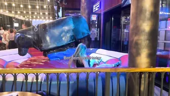 Mechanical bull riding! Benidorm bull | she ride a bull tonight in Benidorm ♥️♥️♥️♥️ #4