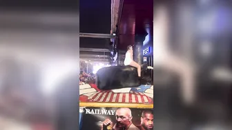 Last night ♥️♥️ crazy ♥️♥️ girl bull ♥️♥️ riding in Benidorm Spain ♥️♥️♥️♥️ | Benidorm bull ♥️♥️ #3