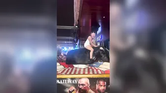 Last night ♥️♥️ crazy ♥️♥️ girl bull ♥️♥️ riding in Benidorm Spain ♥️♥️♥️♥️ | Benidorm bull ♥️♥️ #4