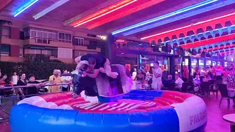 Mechanical bull riding highlights tonight in benidorm spain #4