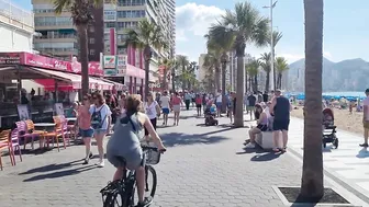 city center benidorm spain walking tour 4k(3) #3