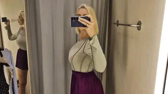 See Through Try on Haul in H&M with Alice Dali #2