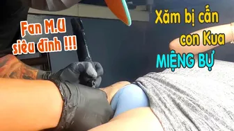 bé xinh Xăm con hào big size cả làng ăn no bé xinh 2k5 #leethanhdnai #tattoo #timelapse