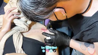 hình xam hoa #leethanhdnai #tattoo #timelapse #3